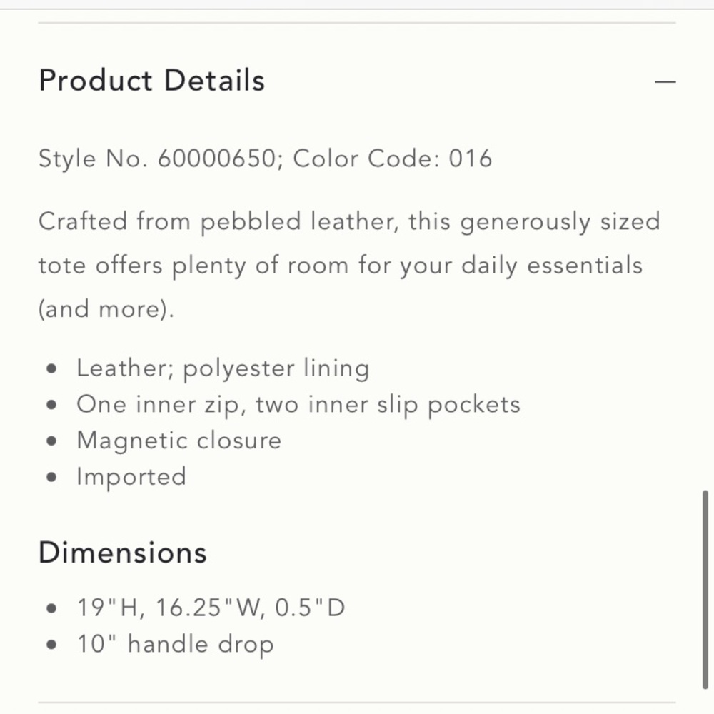 ISA slouchy leather bag sand - Picture 8 of 8